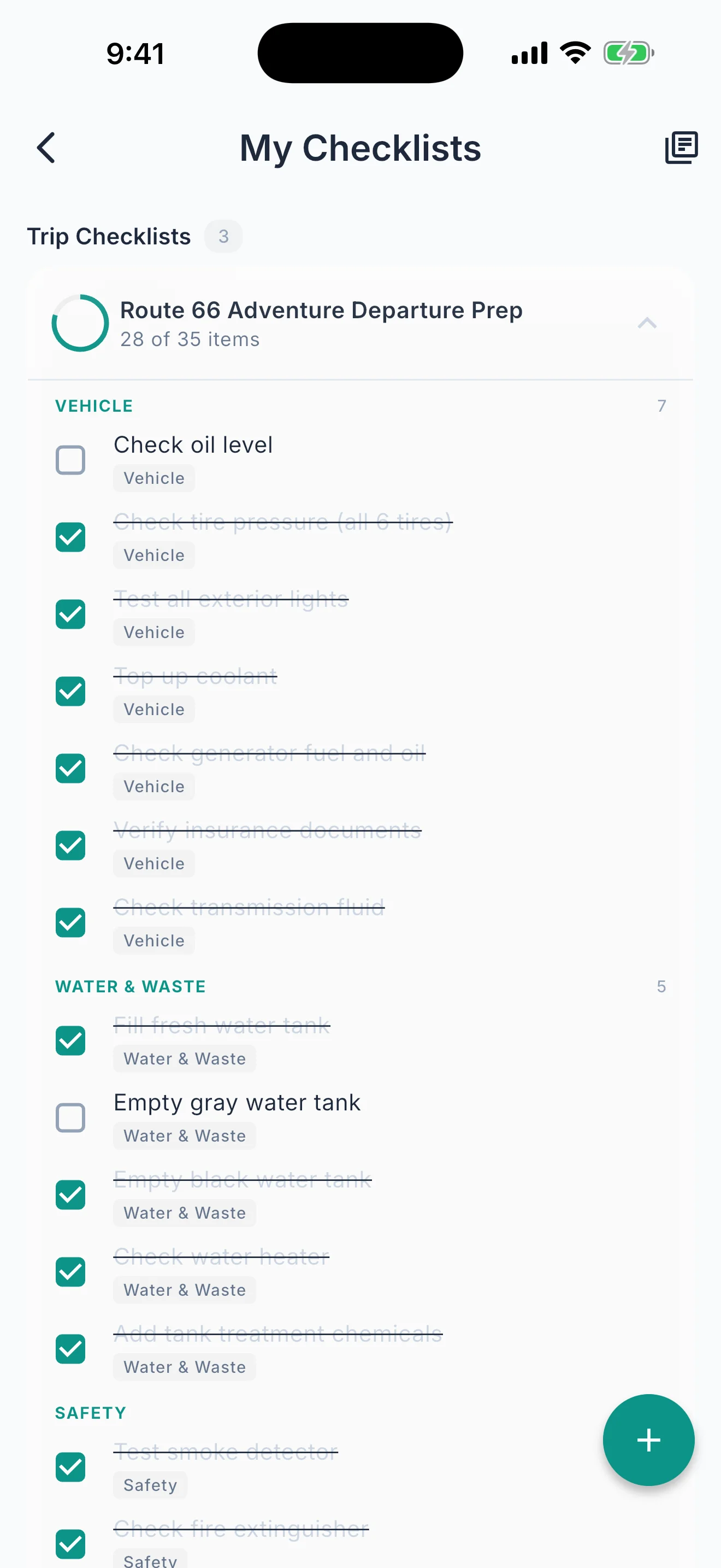 Never Leave Camp Without Checking.