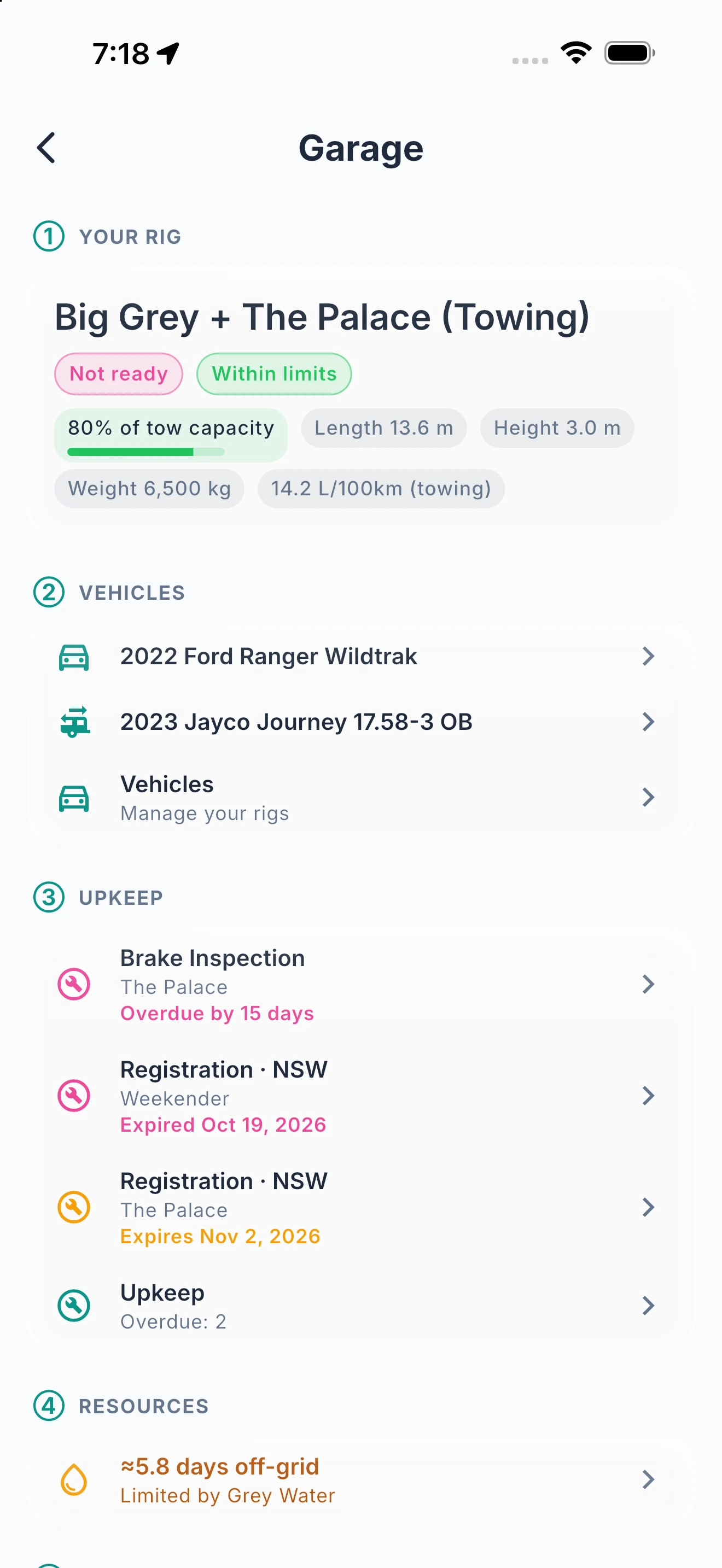 Your Whole Rig. One Garage. screenshot 1