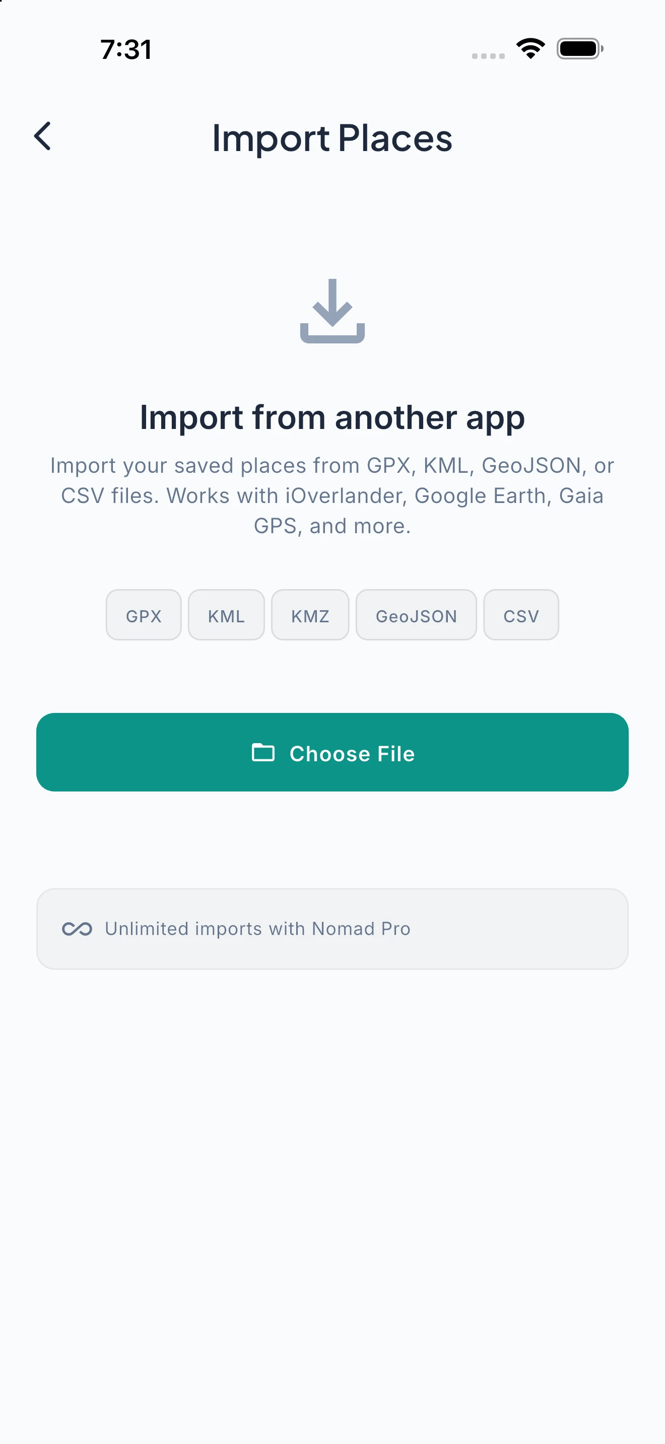 Your Data. Your Formats. Your Navigation. screenshot 2