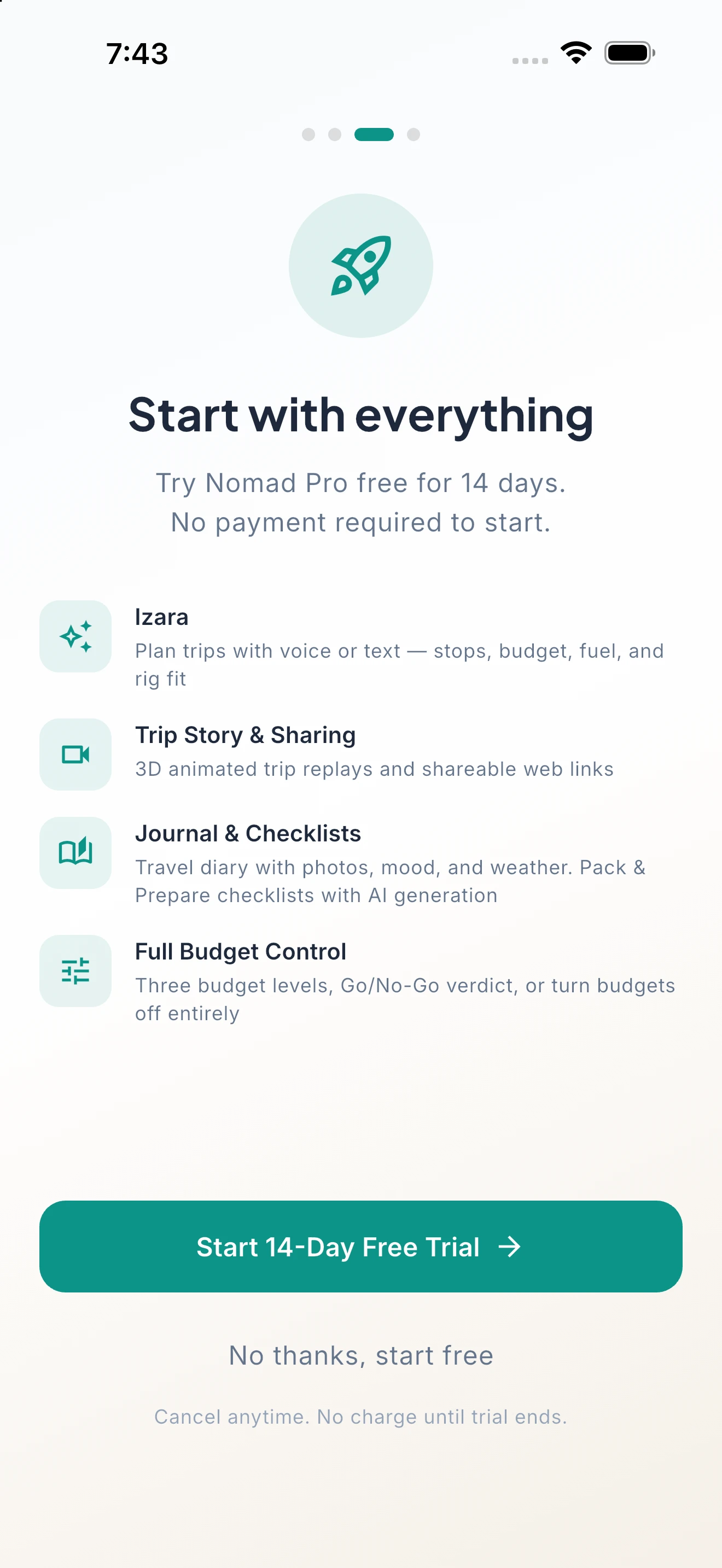 Get started with Ready2Roam step 4