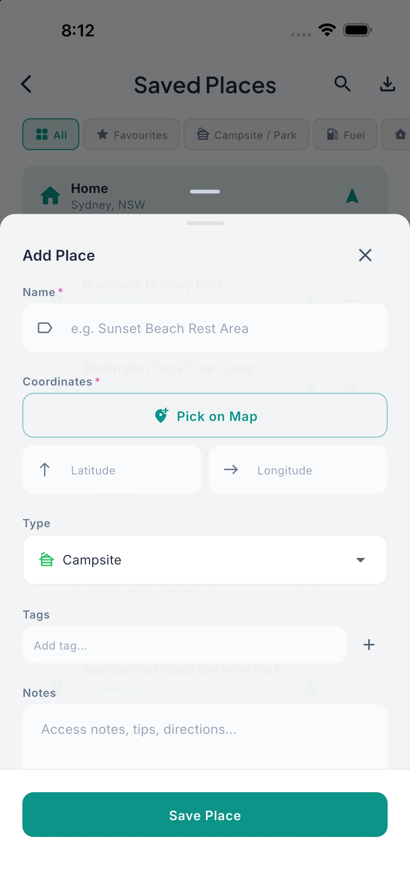 Your Places, Sorted. screenshot 2