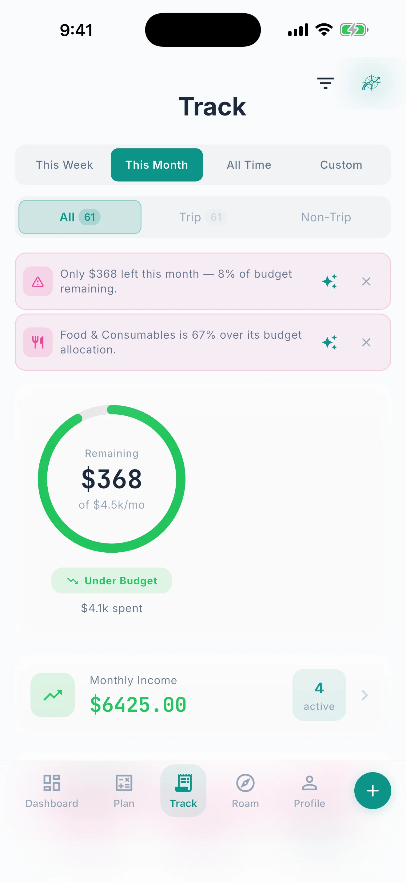 Real-Time Budget vs Actual. Every Dollar Accounted For.