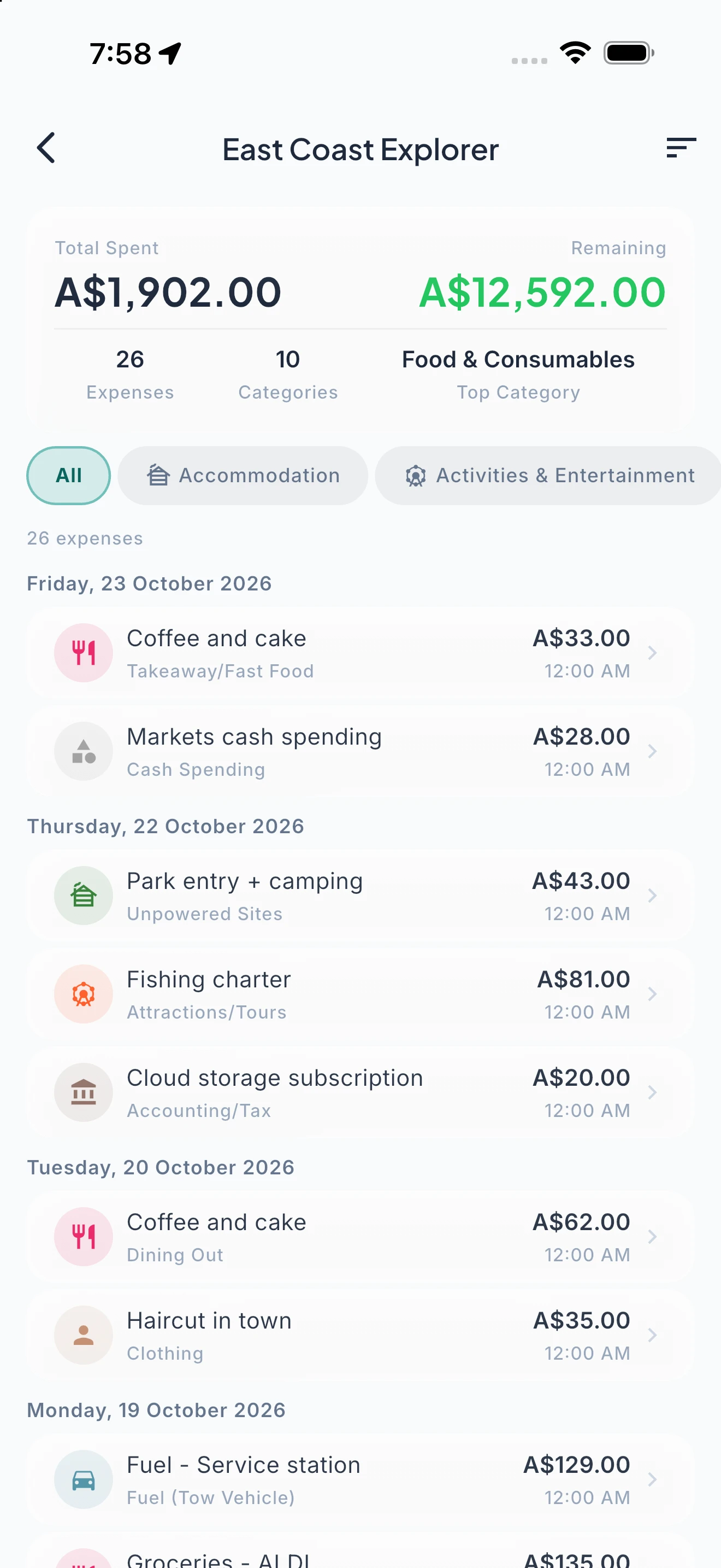 Real-Time Budget vs Actual. Every Dollar Accounted For. screenshot 1