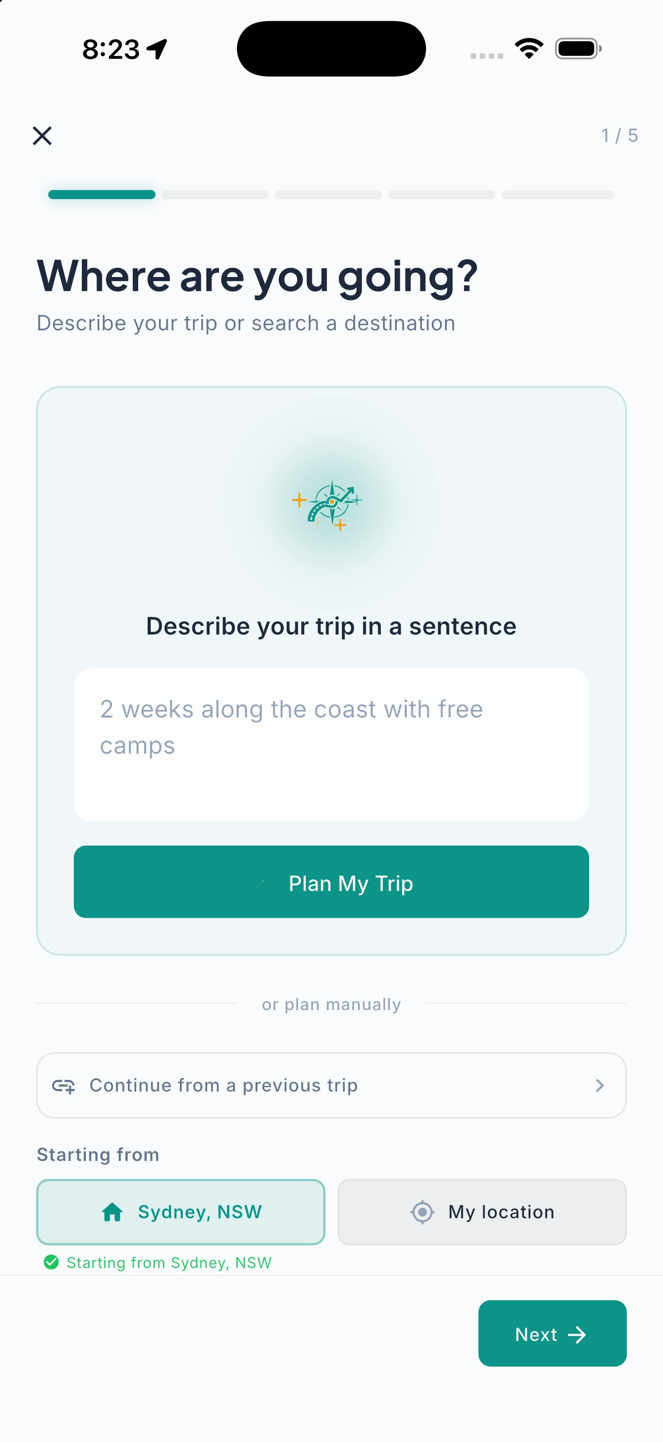 Plan It Your Way. step 2