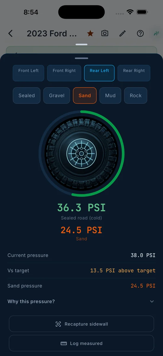The Right Pressure for YOUR Load. screenshot 2
